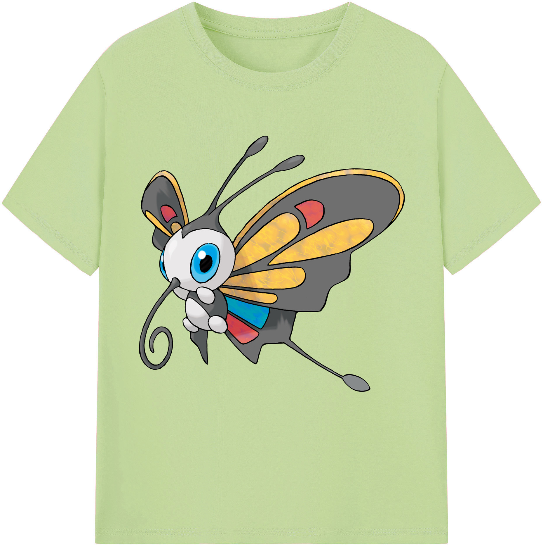 （画像用） ポケットモンスター Pokémon 綿100％半袖Tシャツ（フロントプリント）